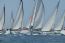 Velejadores do mundo inteiro se encontram durante regata anual na ilha de St. Maarten.